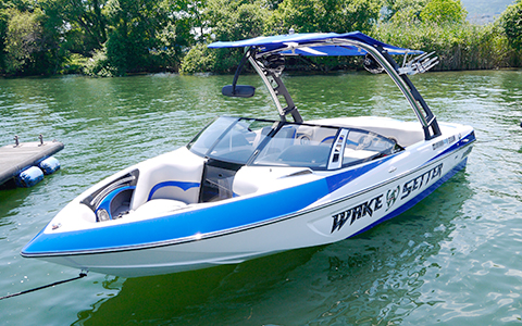 MALIBU 21VLX Wakesetter 2013 サーフシステム搭載艇