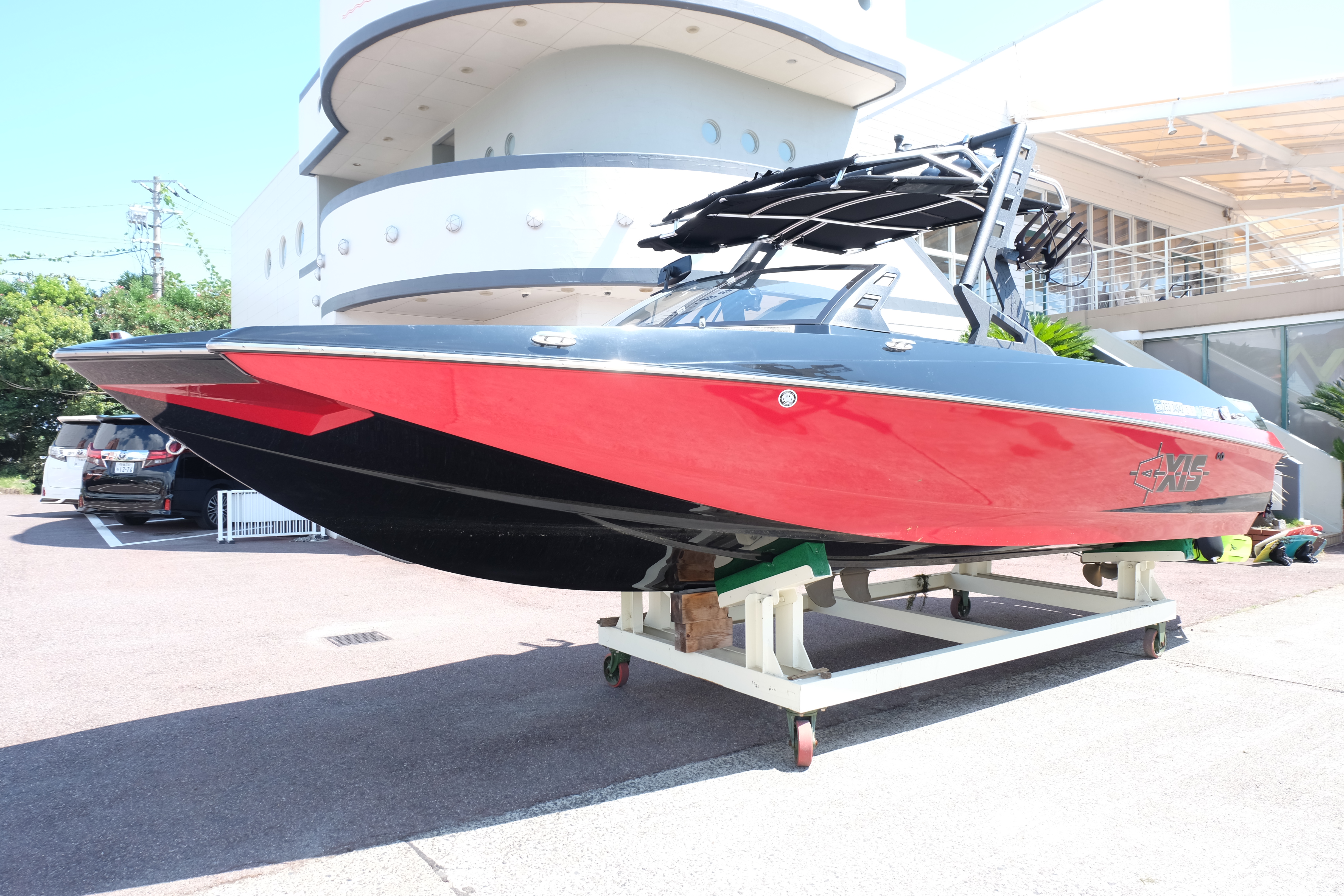 AXIS BOAT アクシスボート A24 2017model ボート情報 琵琶湖マリーナ【ロータリーピア88】 ウェイク