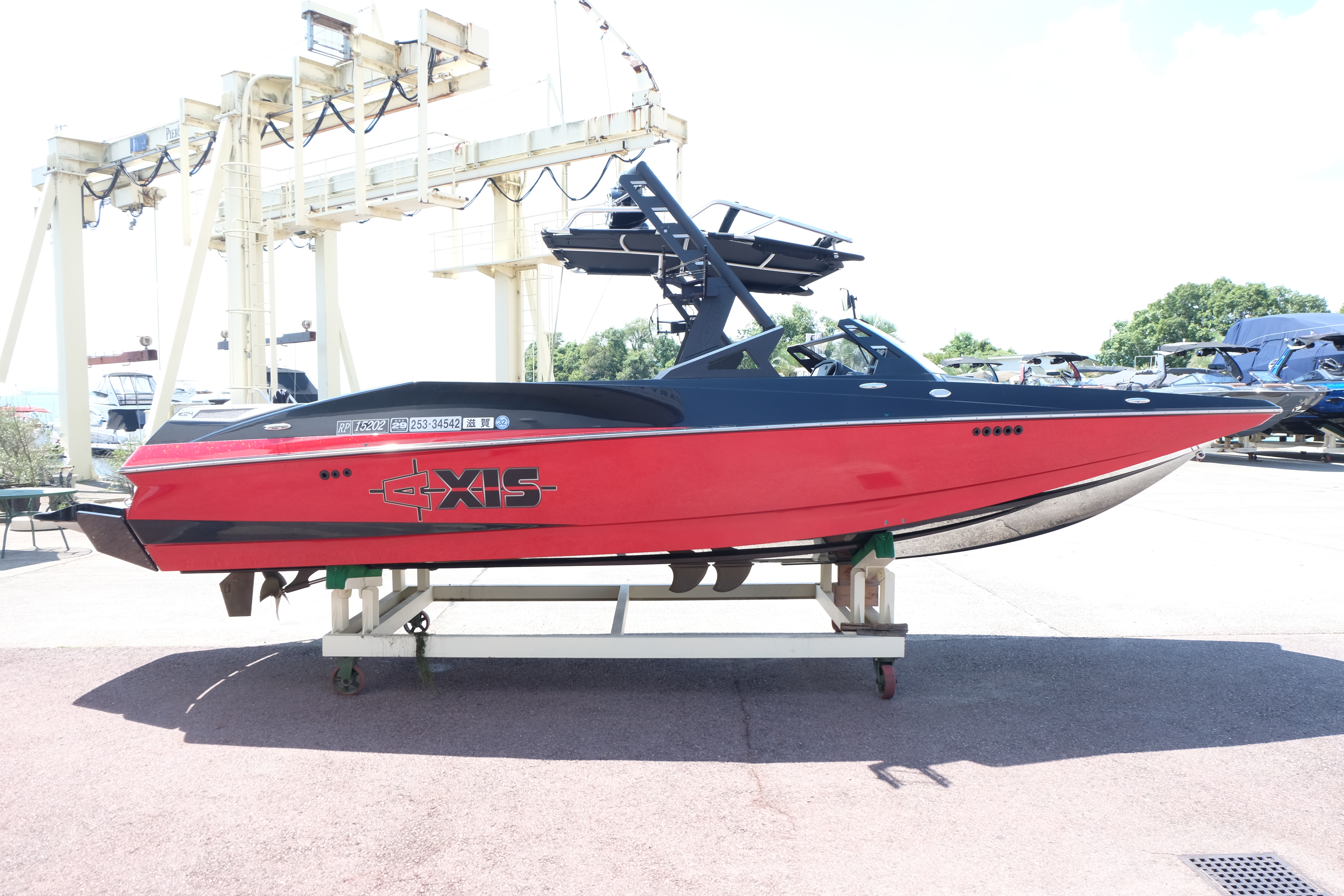 AXIS BOAT アクシスボート A24 2017model ボート情報 琵琶湖マリーナ【ロータリーピア88】 ウェイク