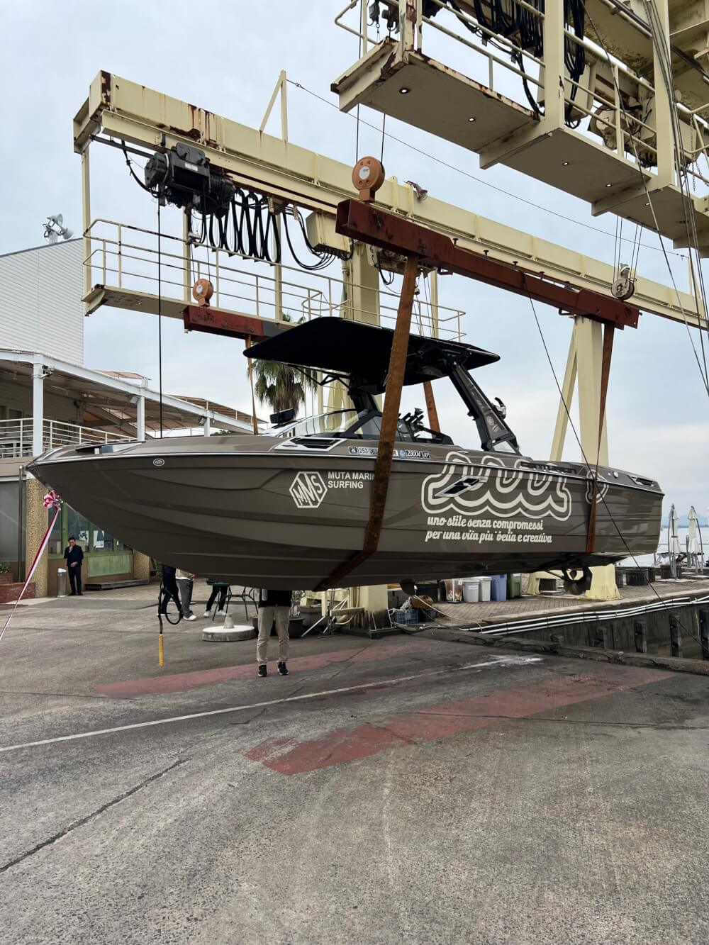 センチュリオンボート Ri265 mutaEdition 進水式