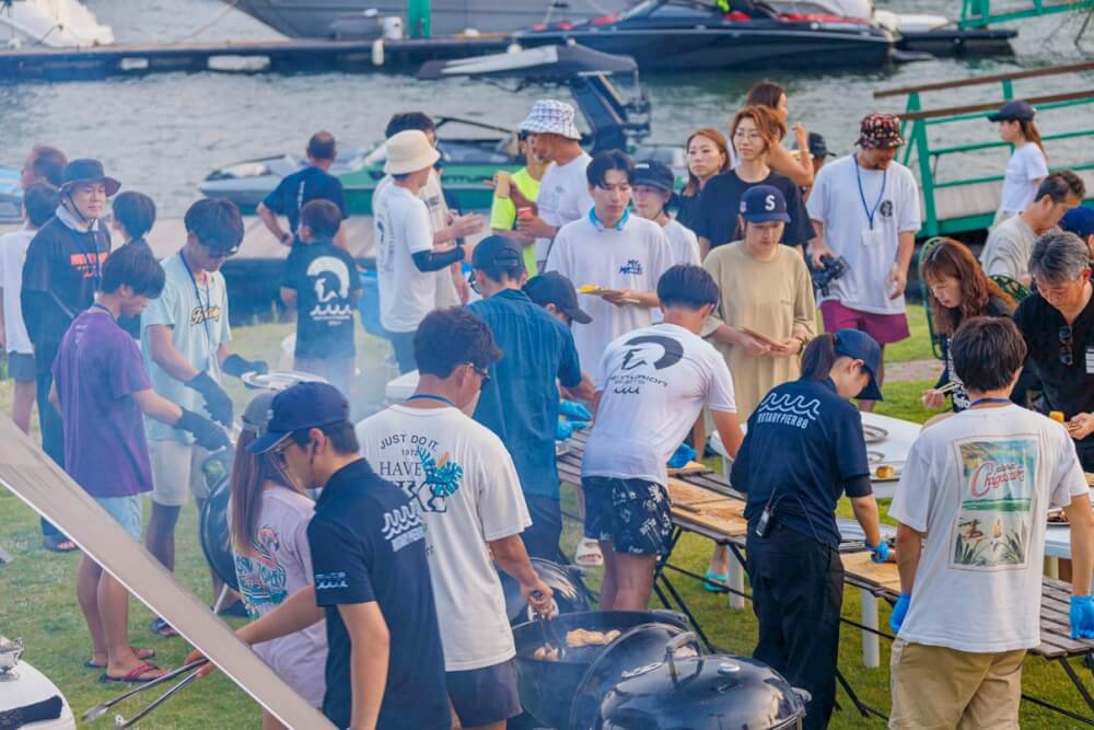 ロータリーピア88　バーベキュー懇親会