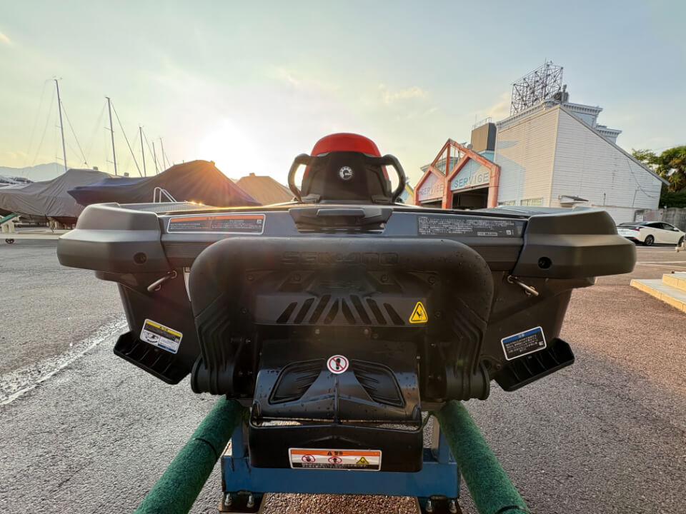SeaDoo RXT-X300 ジェット写真